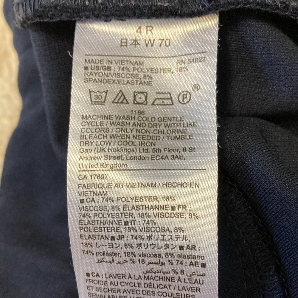 Gap Slim City Ponte trousers - Picture 5 of 9